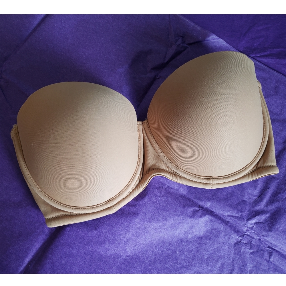 Convertible Strapless Bra Nude with Silicone grip